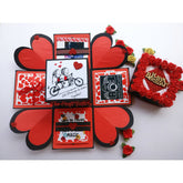 5 Layer Explosion Box | Red & Black